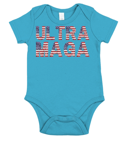 Ultra Maga Short Sleeve Baby One-Piece