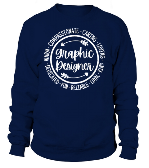 Graphic Designer Illustration Design Vintage Gift Sweatshirt Unisex