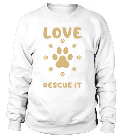 In Darkest Hour I reached a Hand and found a Paw Sweatshirt Unisex