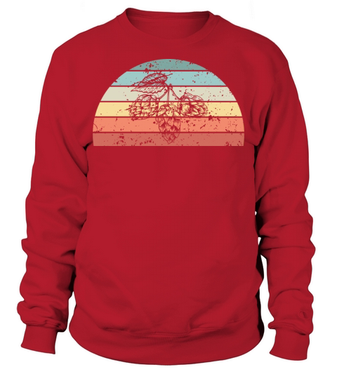 Retro Brewing Sunset Vintage beer Sunrise Sweatshirt Unisex