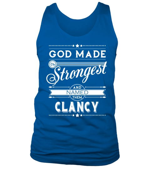 CLANCY shirt, CLANCY Family Name, CLANCY Funny Name Gifts T Shirt Tank Top Unisex