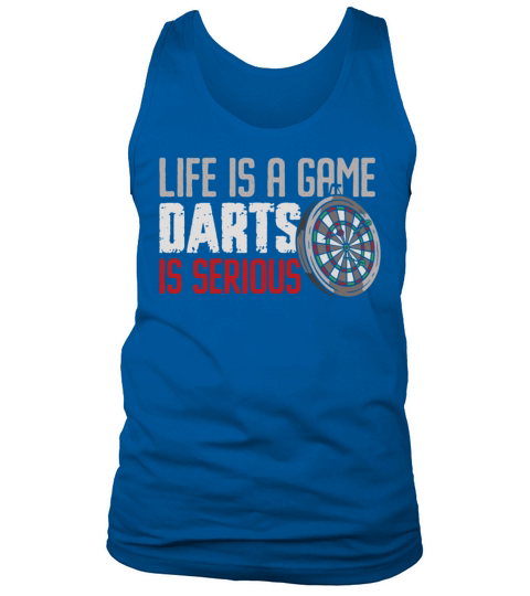 Darts Board Vintage Life Is A Game Tank Top Unisex