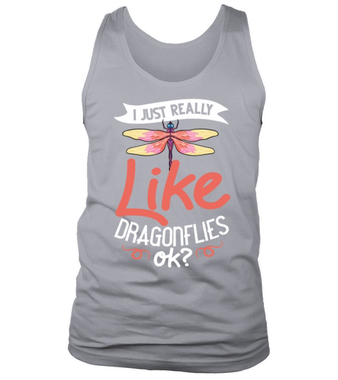 Dragonflies Flying Insect Quotes Entomologist Tank Top Unisex