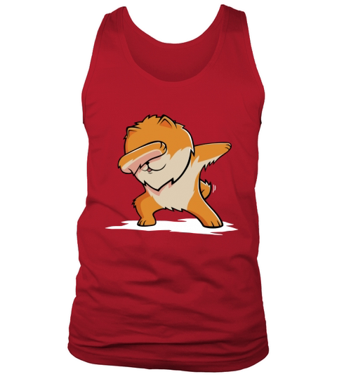 Funny Dabbing Pomeranian Shirt Tank Top Unisex