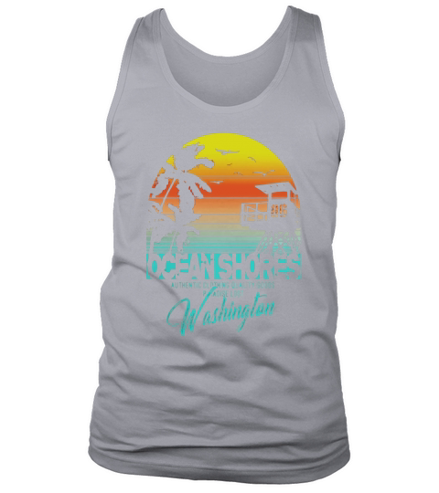 ocean shores washington beach shirt Tank Top Unisex