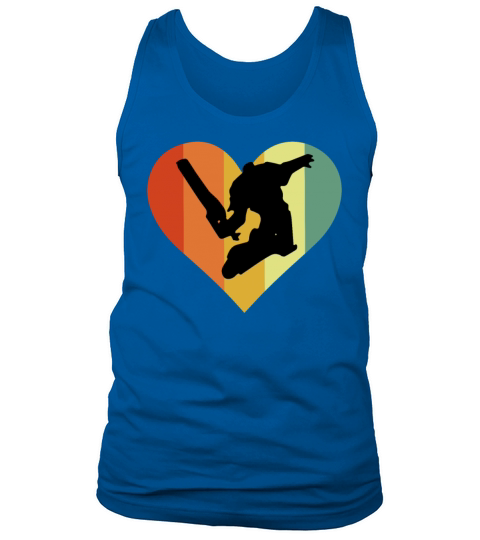 Retro Tabletop Heart Design Tank Top Unisex