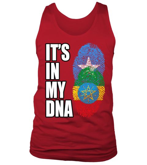 Somali And Ethiopian Vintage Heritage DNA Flag Tank Top Unisex