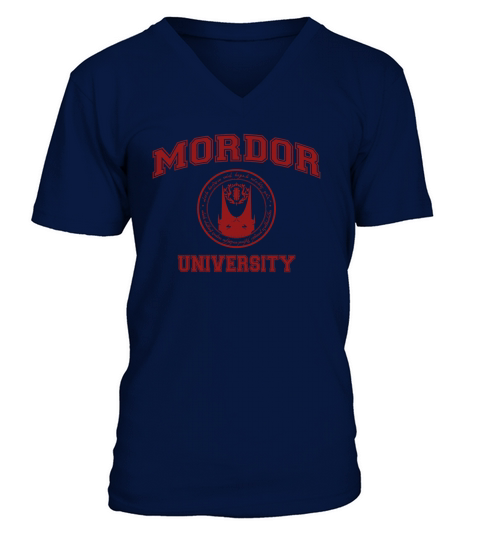Mordor University V-Neck T-shirt