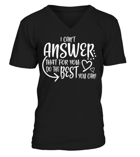 Teacher Test Day Testing Quote State Exam Ladies V-Neck T-shirt