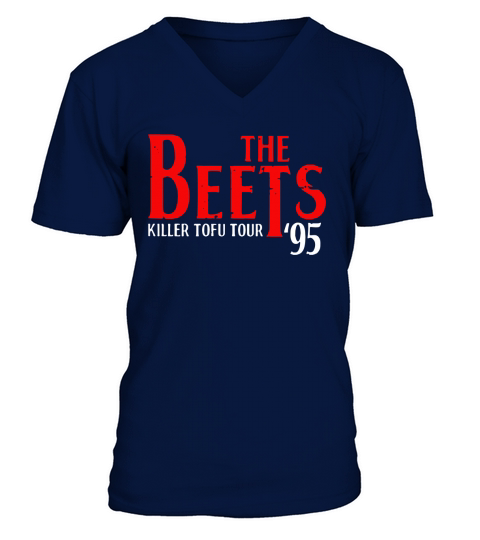 The Beets Killer Tofu Tour 95 V-Neck T-shirt