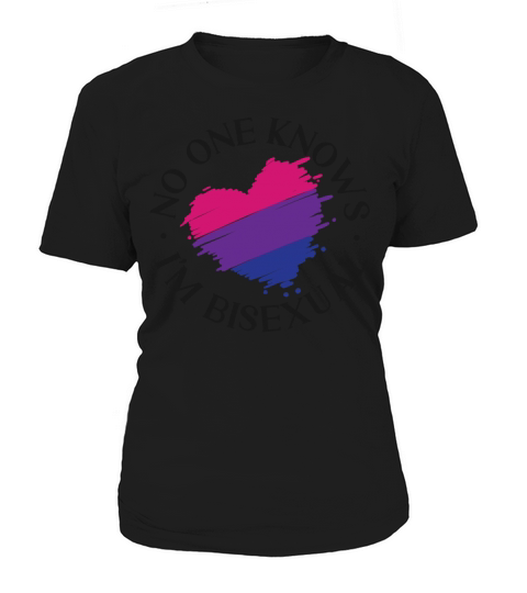 Bisexual Bi Pride Flag No One Women's T-Shirt