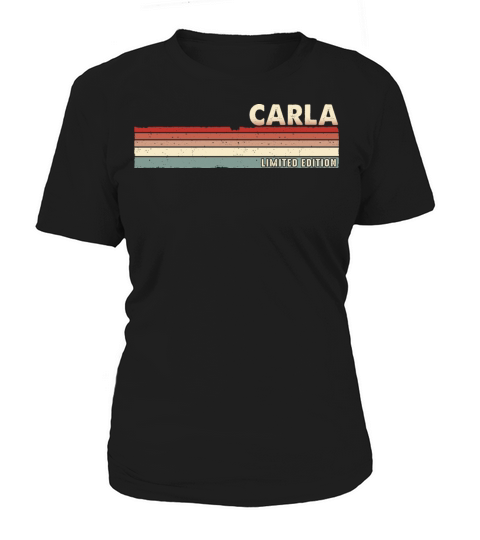 Carla - Funny Retro Vintage Name 80s 90s Women's T-Shirt