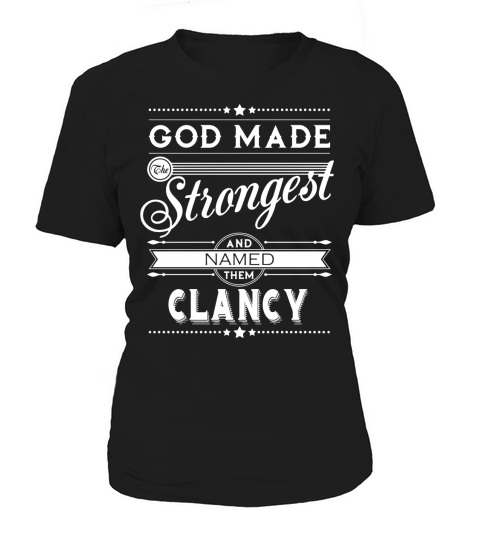 CLANCY shirt, CLANCY Family Name, CLANCY Funny Name Gifts T Shirt Women's T-Shirt