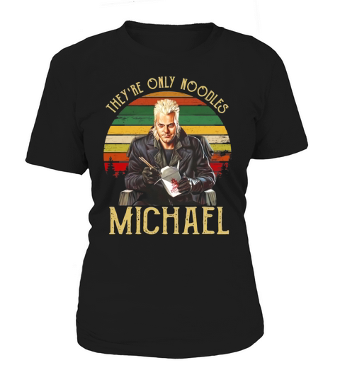 They’re Only Noodles Michael Vintage Women's T-Shirt