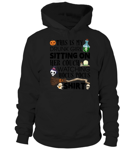 This Is My Drunk Girl Sitting On Her Couch Hoodie Unisex