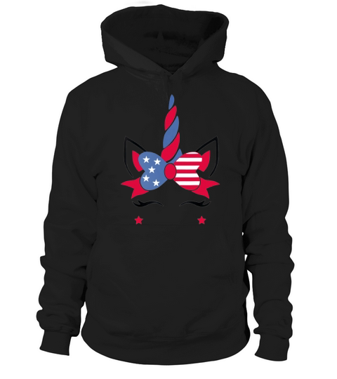 Unicorn American 4th Of July Independence Day shirt Hoodie Unisex