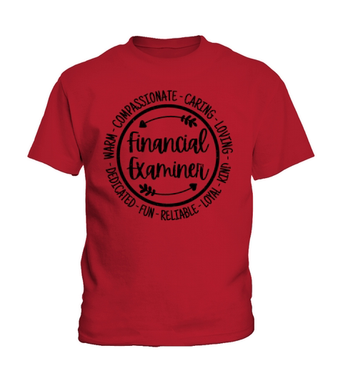Financial Examiner Vintage Gift Kids T-Shirt