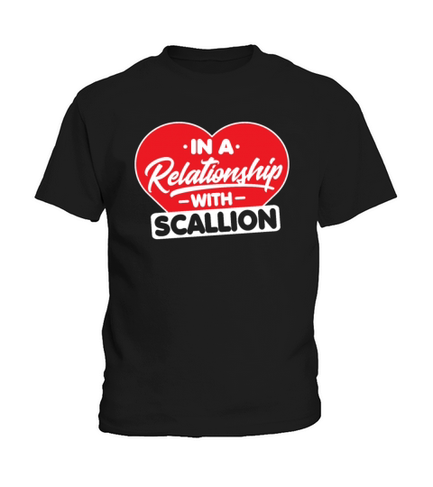 In a Relationship with Scallions Funny Scallion Kids T-Shirt