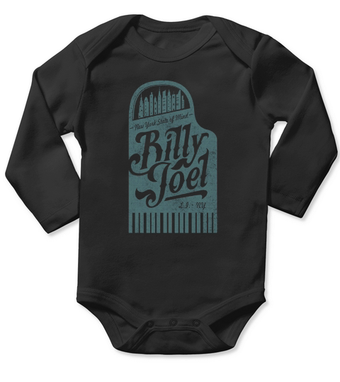 Billy Joel  LI x NY Long Sleeve Baby One-Piece