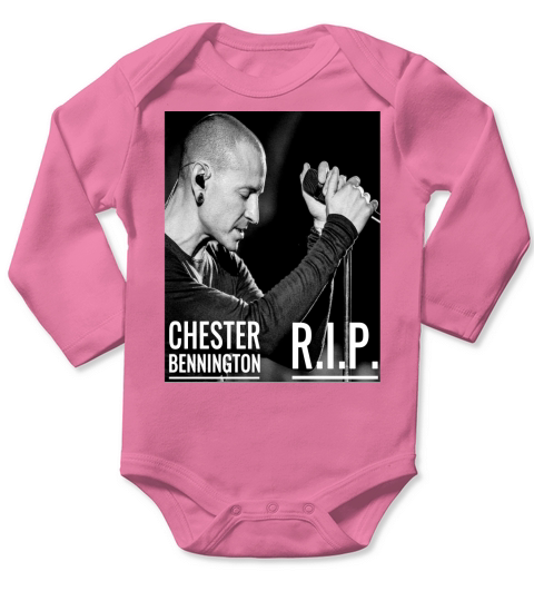 Chester Bennington Tshirt Long Sleeve Baby One-Piece