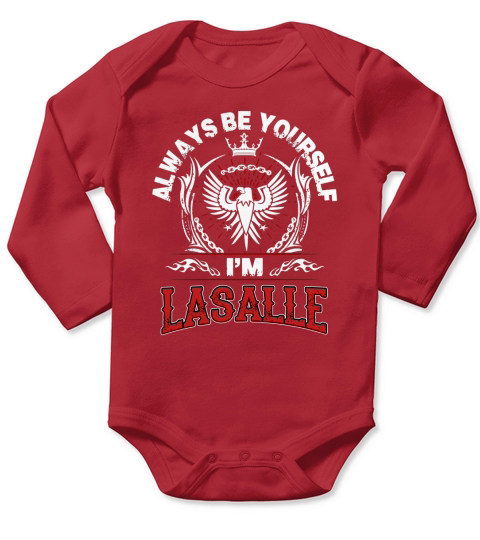 LASALLE Always Be Yourself, im LASALLE Long Sleeve Baby One-Piece