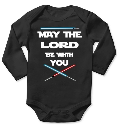 May the LORD Be With You Long Sleeve Baby One-Piece