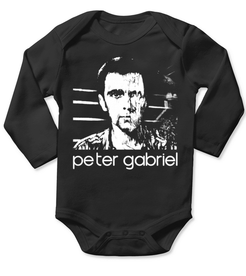 Peter Gabriel Tshirt Long Sleeve Baby One-Piece