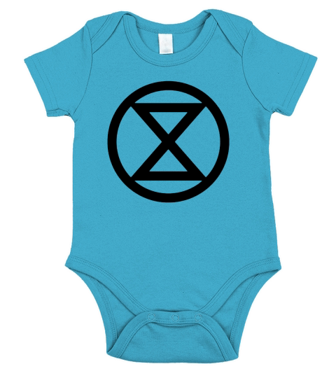 Extinction Rebellion Short Sleeve Baby One-Piece