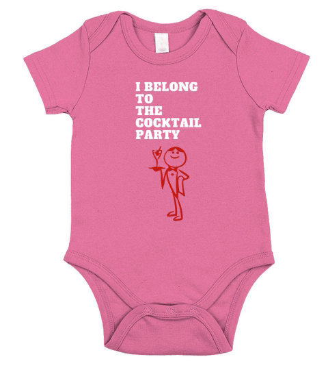 funny cocktail and political t shirt Short Sleeve Baby One-Piece