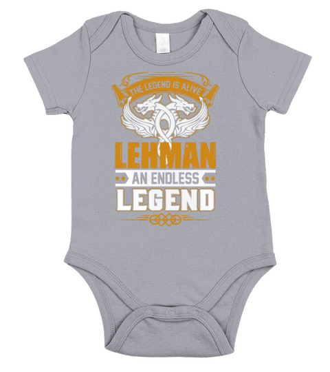 LEHMAN AN ENDLESS LEGEND Short Sleeve Baby One-Piece
