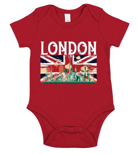 London Short Sleeve Baby One-Piece