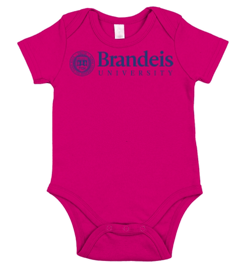 Simple Logo Brandeis University 2020 Short Sleeve Baby One-Piece