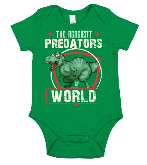 The acncient predators of world Short Sleeve Baby One-Piece