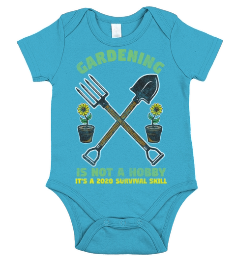 Vegetables Nature Lover Hobby Gardener Flowers Short Sleeve Baby One-Piece