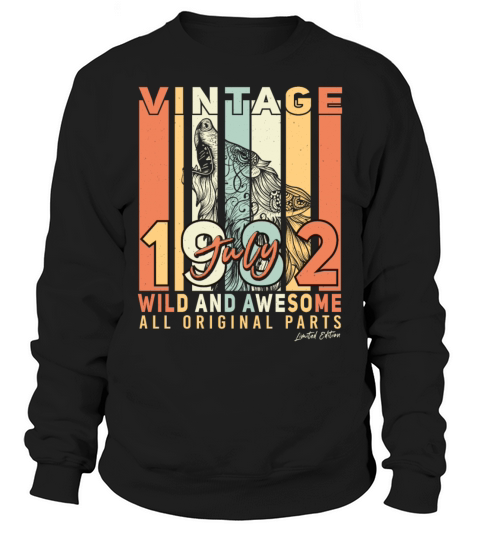 July 1982 40th Birthday Sweatshirt Unisex