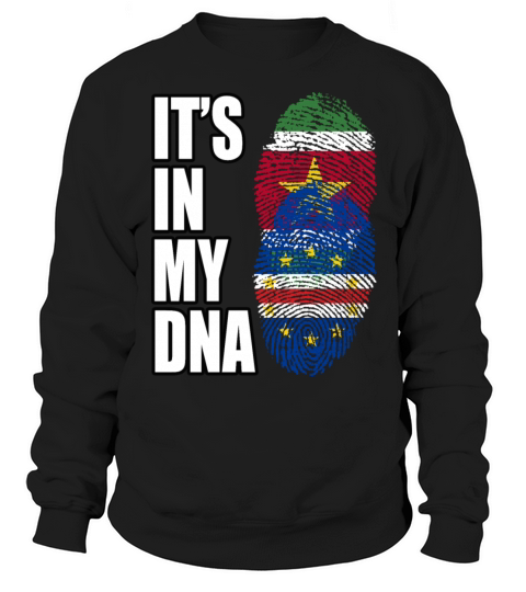 Surinamese And Cypriot Vintage Heritage DNA Flag Sweatshirt Unisex