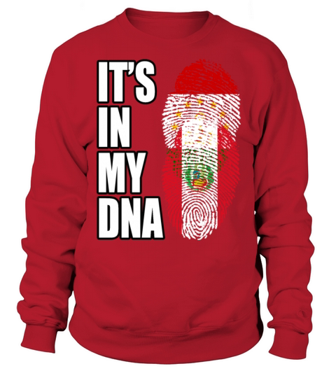 Tajikistani And Peruvian Vintage Heritage DNA Flag Sweatshirt Unisex