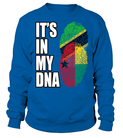 Tanzanian And Bissau Guinean Vintage Heritage DNA Sweatshirt Unisex
