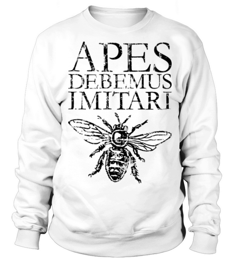 Vintage Beekeeper Bag APES DEBEMUS IMITARI Sweatshirt Unisex