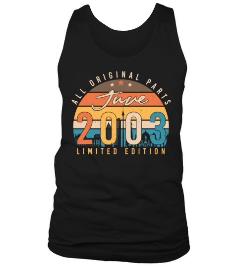 Best Year June 2003 Tank Top Unisex
