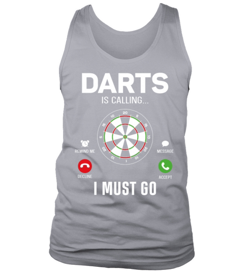Darts Board Phone Display Vintage Tank Top Unisex