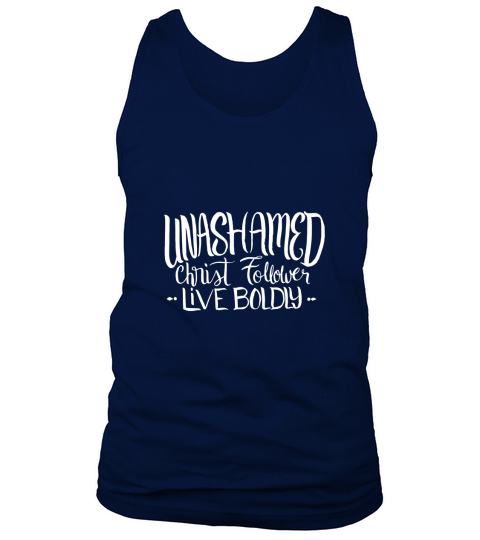 Unashamed Christ Follower Christian Faith Tank Top Unisex