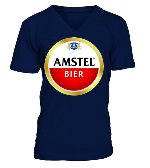 Best Amstel Logo V-Neck T-shirt
