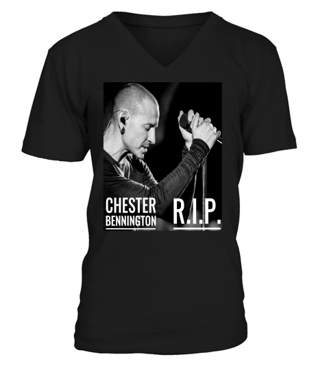 Chester Bennington Tshirt V-Neck T-shirt