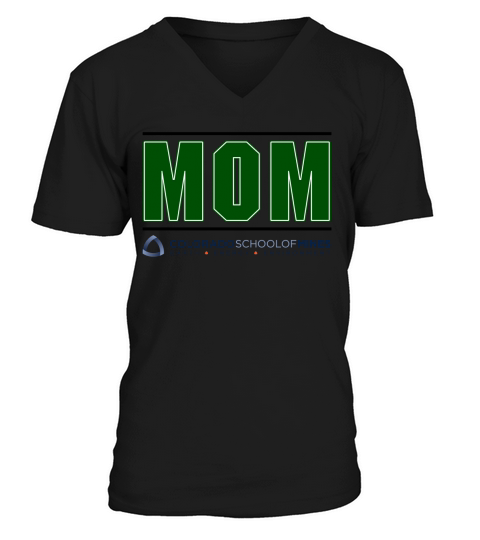 Colorado School Of Mines Proud Mom Parents Day 2020 V-Neck T-shirt