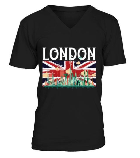 London V-Neck T-shirt