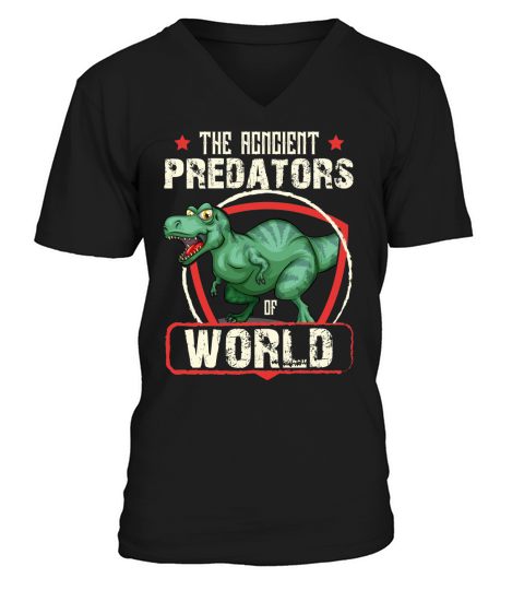The acncient predators of world V-Neck T-shirt