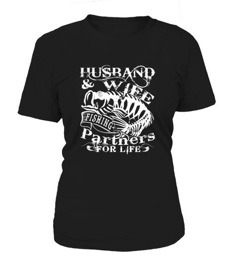 Husband And Wife Fishing Partner For Life T Shirt Women's T-Shirt