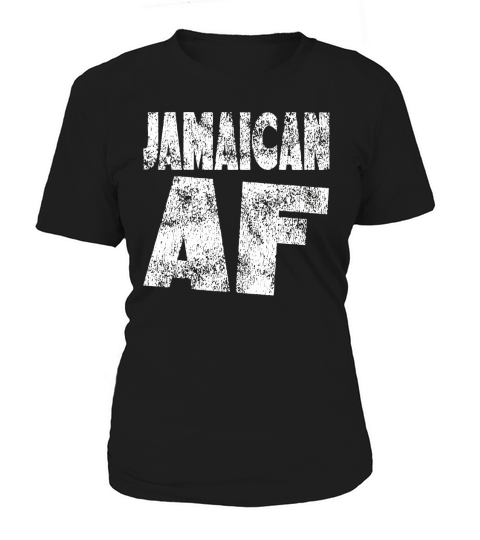 Retro Jamaican AF T Shirt Funny Jamaica T-Shirt Women's T-Shirt