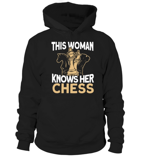 Chess Player Club Chessboard Hoodie Unisex